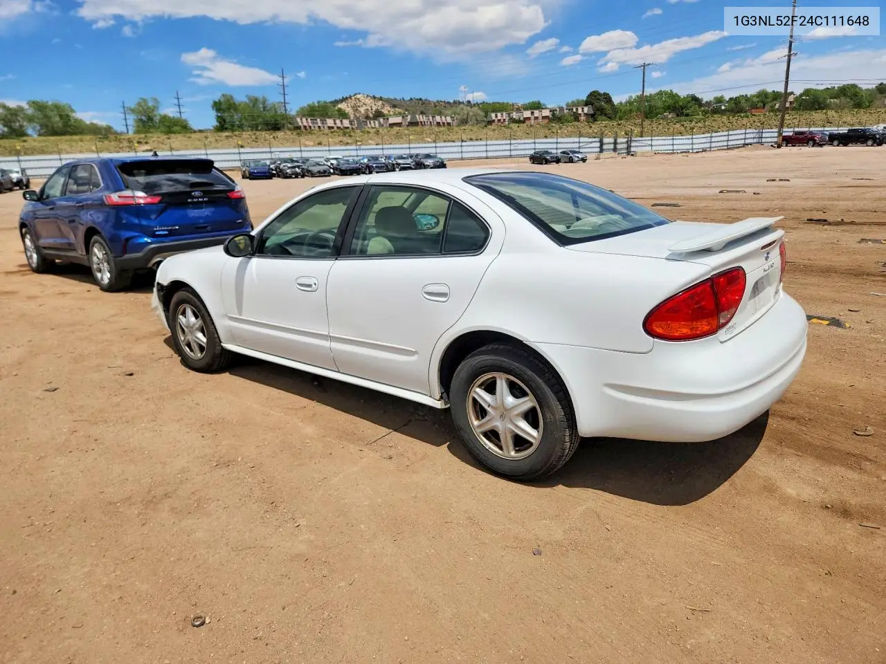 2004 Oldsmobile Alero Gl VIN: 1G3NL52F24C111648 Lot: 53935616