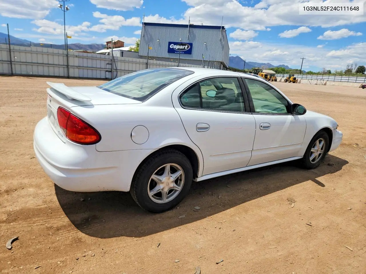 2004 Oldsmobile Alero Gl VIN: 1G3NL52F24C111648 Lot: 53935616