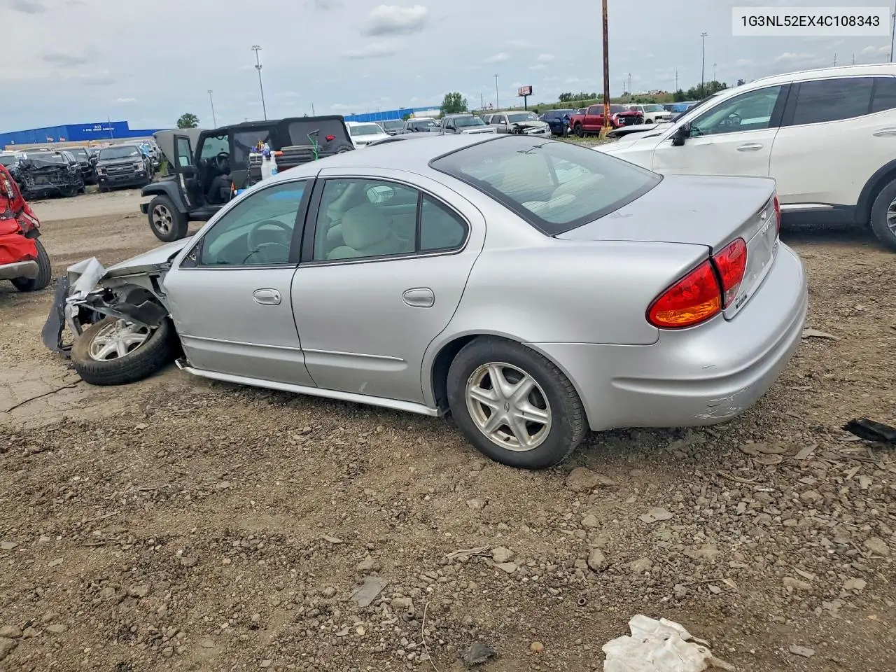 2004 Oldsmobile Alero Gl VIN: 1G3NL52EX4C108343 Lot: 57375116