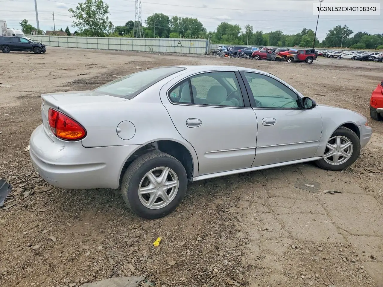 2004 Oldsmobile Alero Gl VIN: 1G3NL52EX4C108343 Lot: 57375116