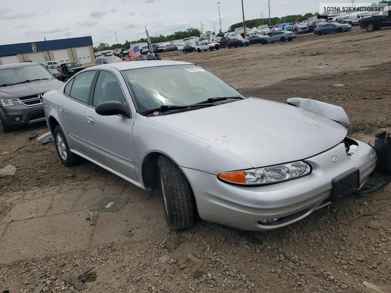 2004 Oldsmobile Alero Gl VIN: 1G3NL52EX4C108343 Lot: 57375116