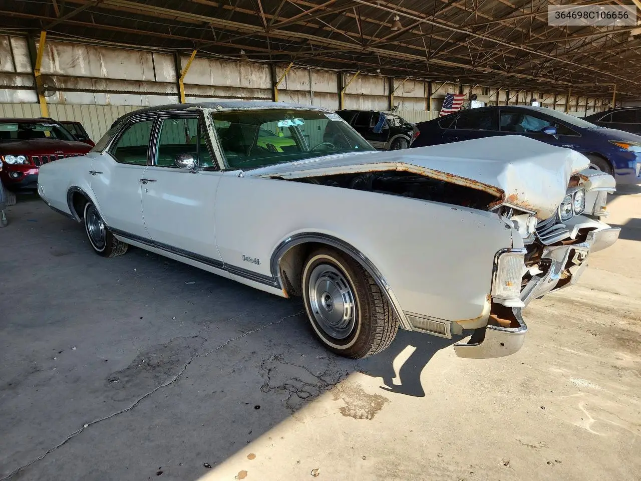 1968 Oldsmobile Delta 88 VIN: 364698C106656 Lot: 60237626