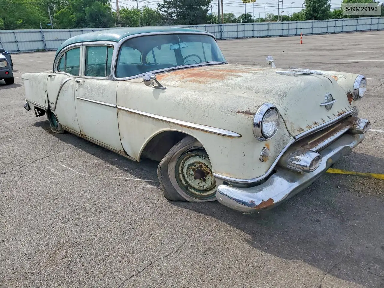 1954 Oldsmobile 98 VIN: 549M29193 Lot: 52951666