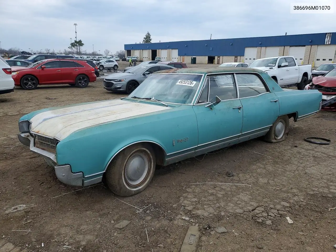 1966 Oldsmobile 98 VIN: 386696M101070 Lot: 49253126