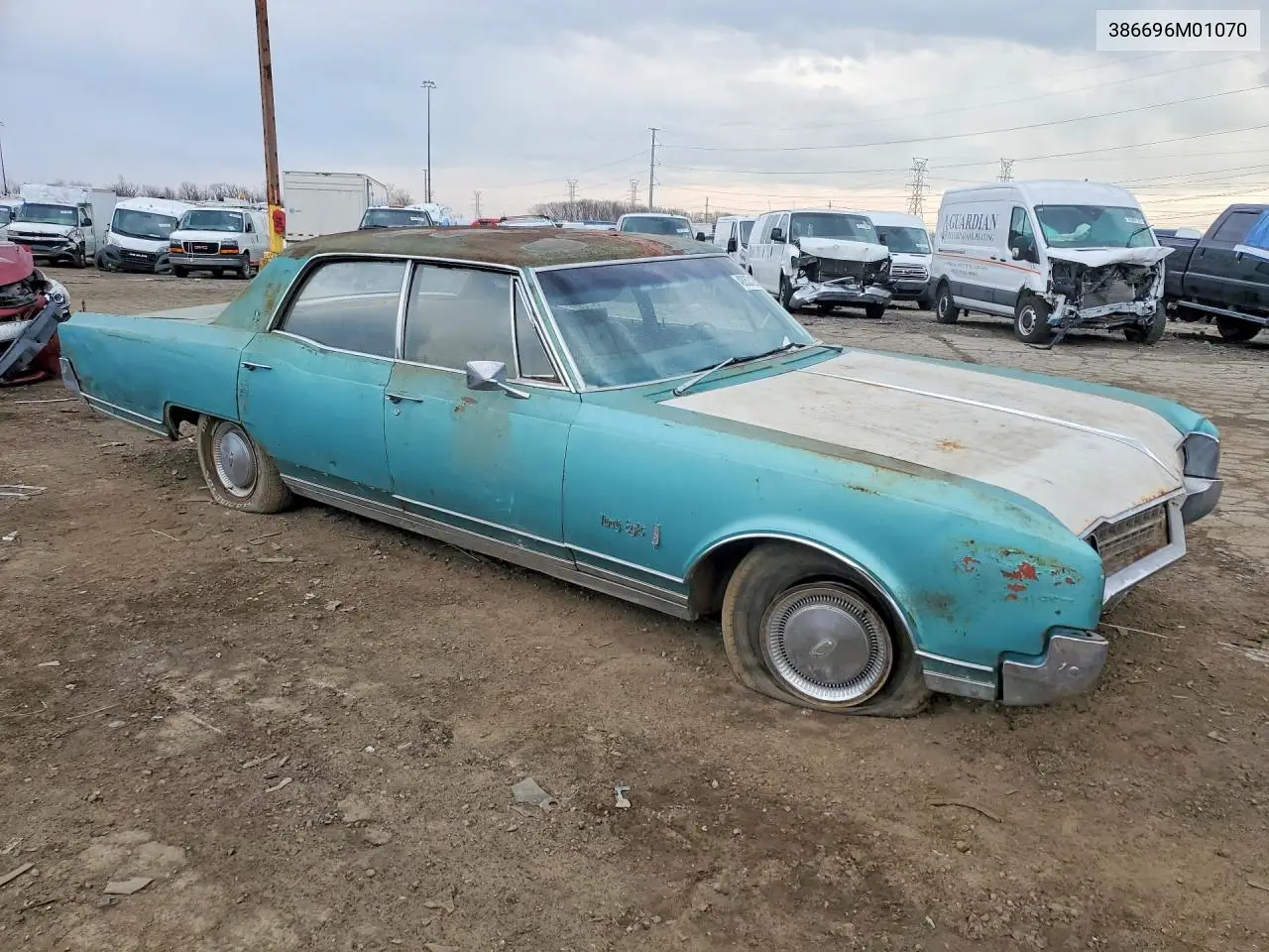 1966 Oldsmobile 98 VIN: 386696M101070 Lot: 49253126