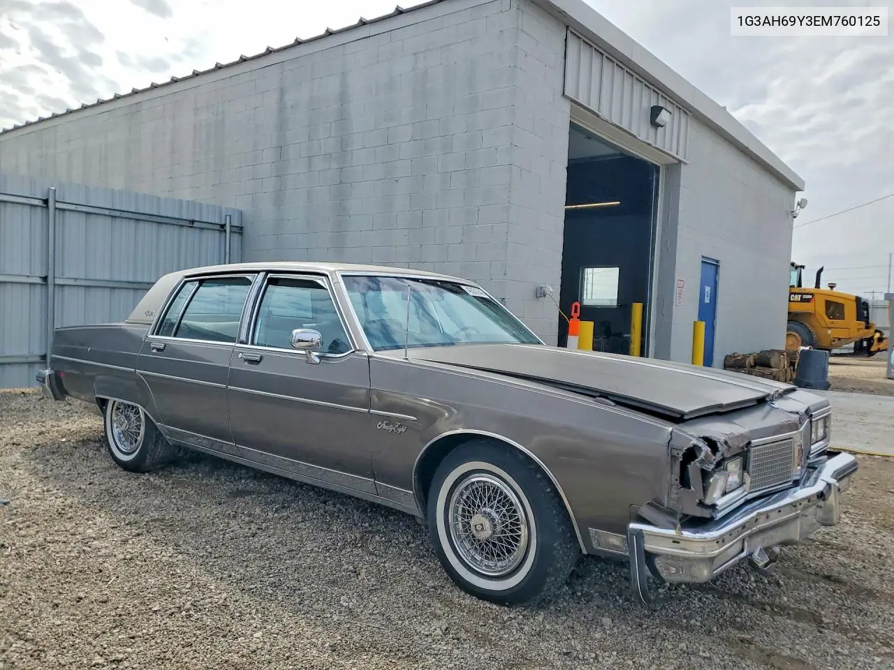 1984 Oldsmobile 98 Regency Brougham VIN: 1G3AH69Y3EM760125 Lot: 49301946