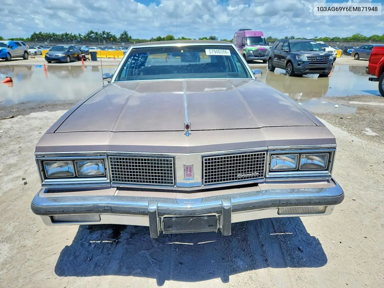 1984 Oldsmobile 98 Regency VIN: 1G3AG69Y6EM871948 Lot: 57946586