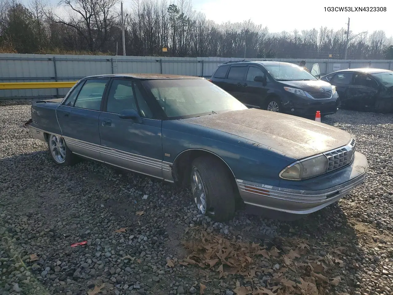 1992 Oldsmobile 98 Regency Elite VIN: 1G3CW53LXN4323308 Lot: 97851815