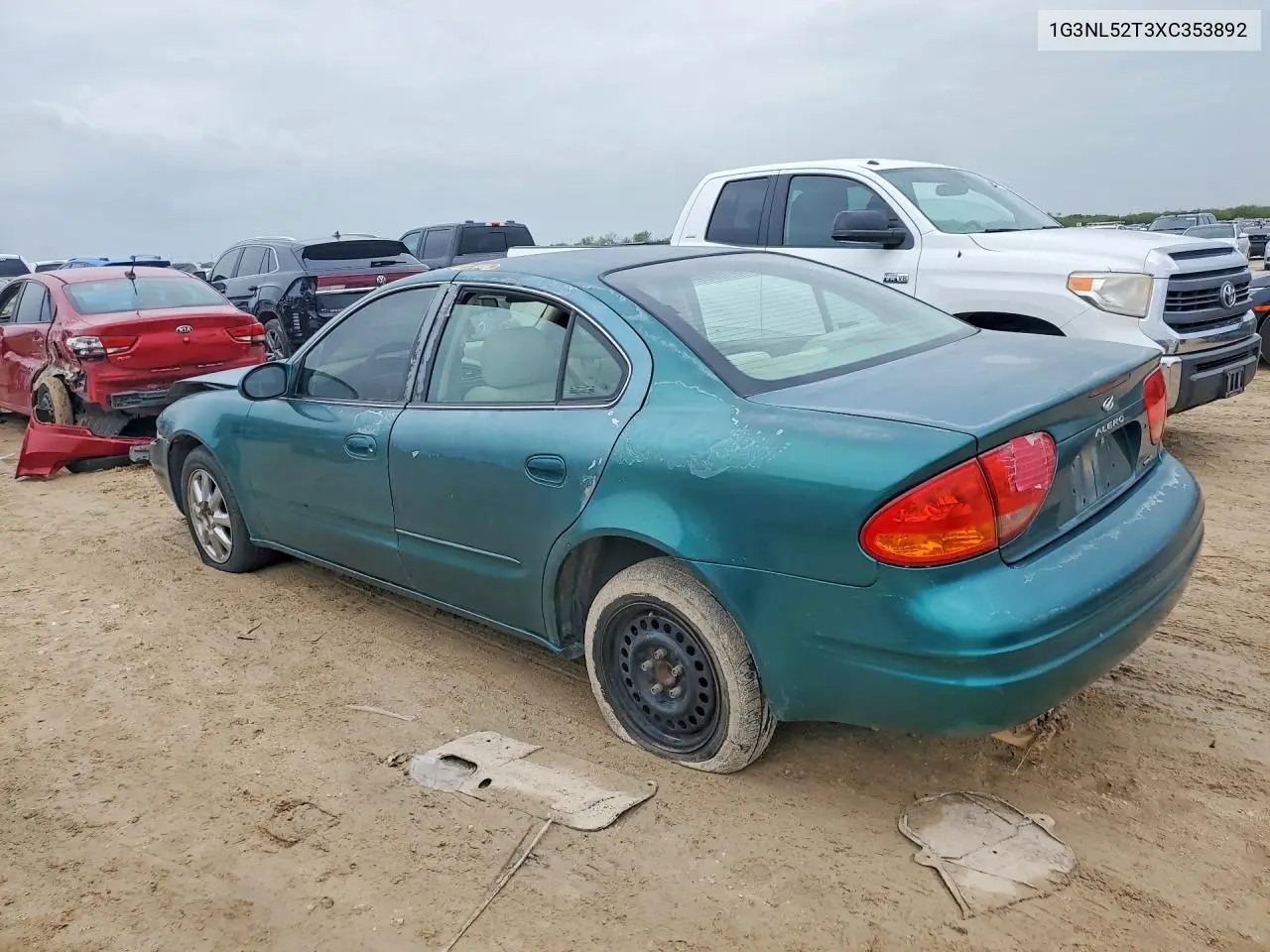1999 Oldsmobile Alero Gl VIN: 1G3NL52T3XC353892 Lot: 61034886