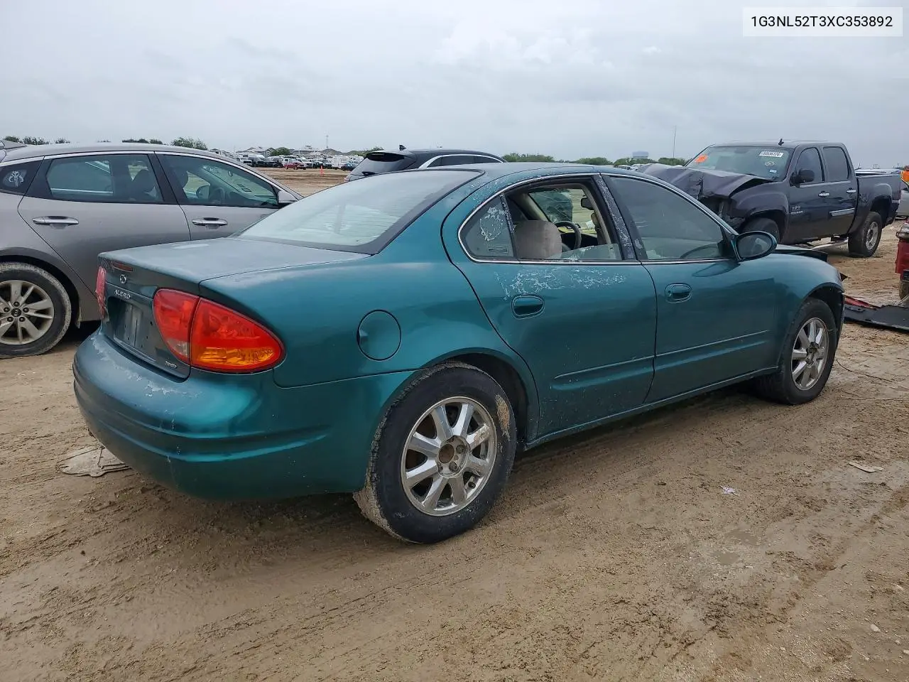1999 Oldsmobile Alero Gl VIN: 1G3NL52T3XC353892 Lot: 61034886