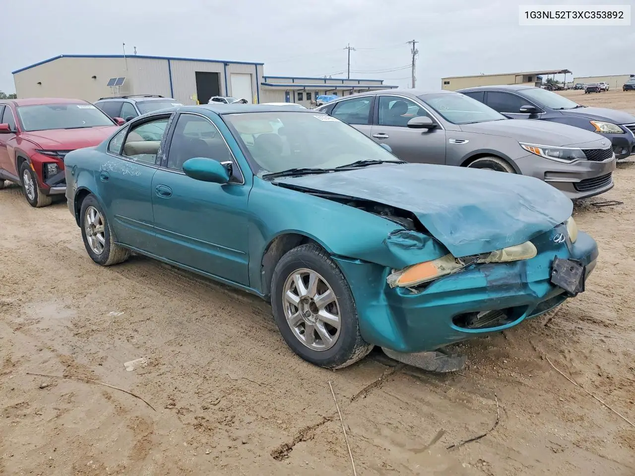 1999 Oldsmobile Alero Gl VIN: 1G3NL52T3XC353892 Lot: 61034886