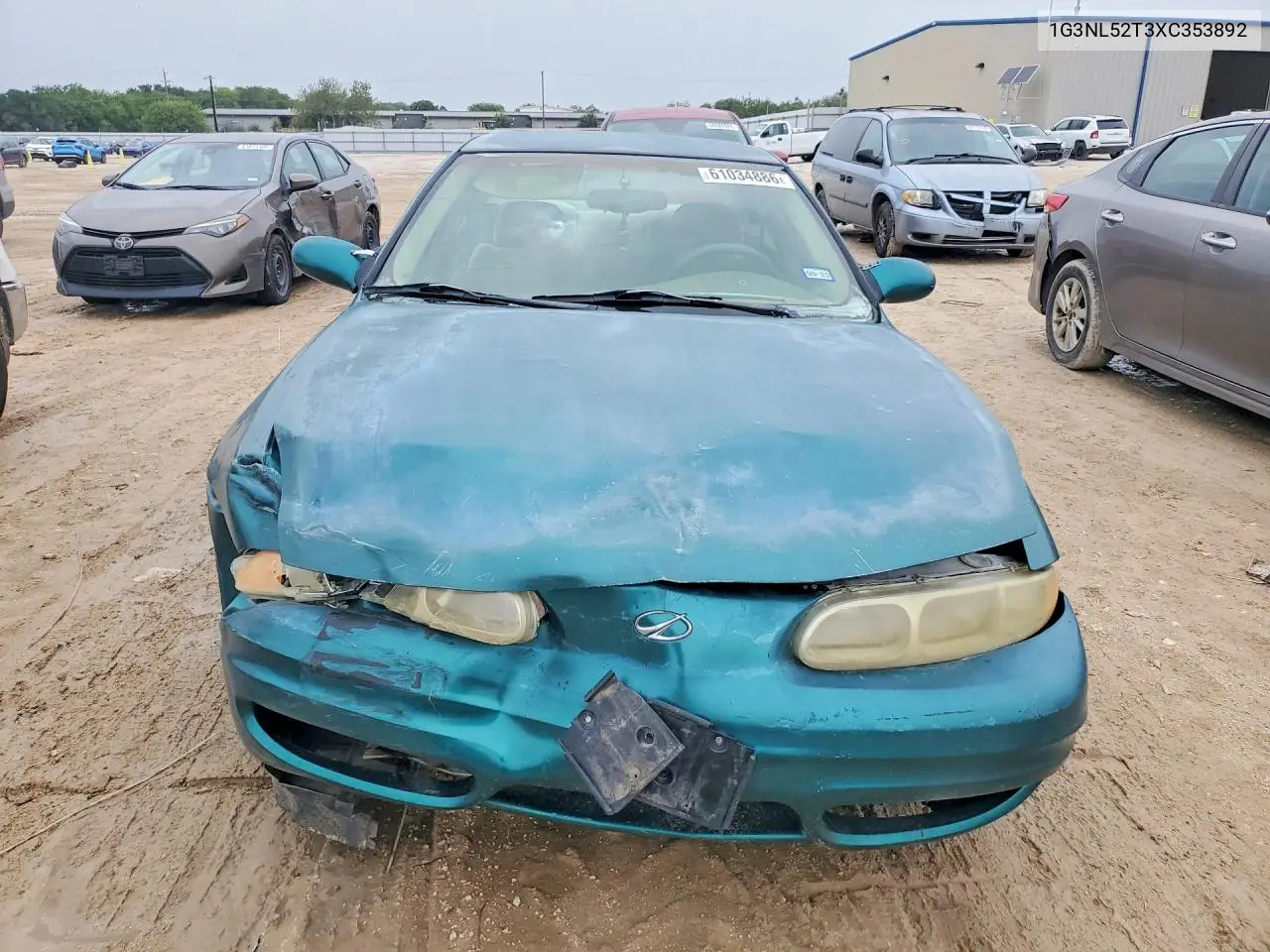 1999 Oldsmobile Alero Gl VIN: 1G3NL52T3XC353892 Lot: 61034886