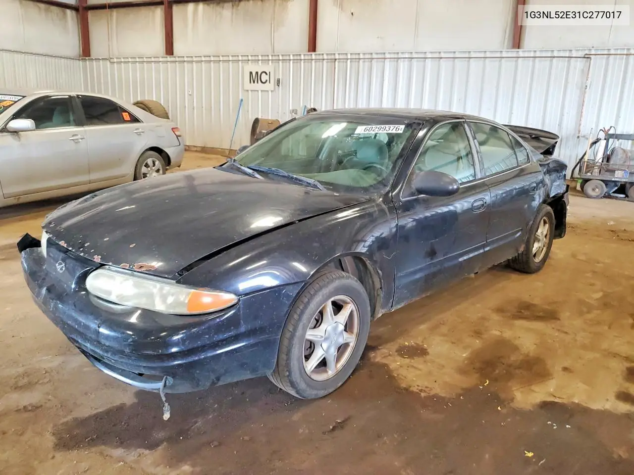 2001 Oldsmobile Alero Gl VIN: 1G3NL52E31C277017 Lot: 60299376