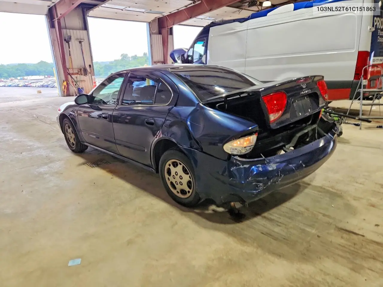2001 Oldsmobile Alero Gl VIN: 1G3NL52T61C151863 Lot: 60880696