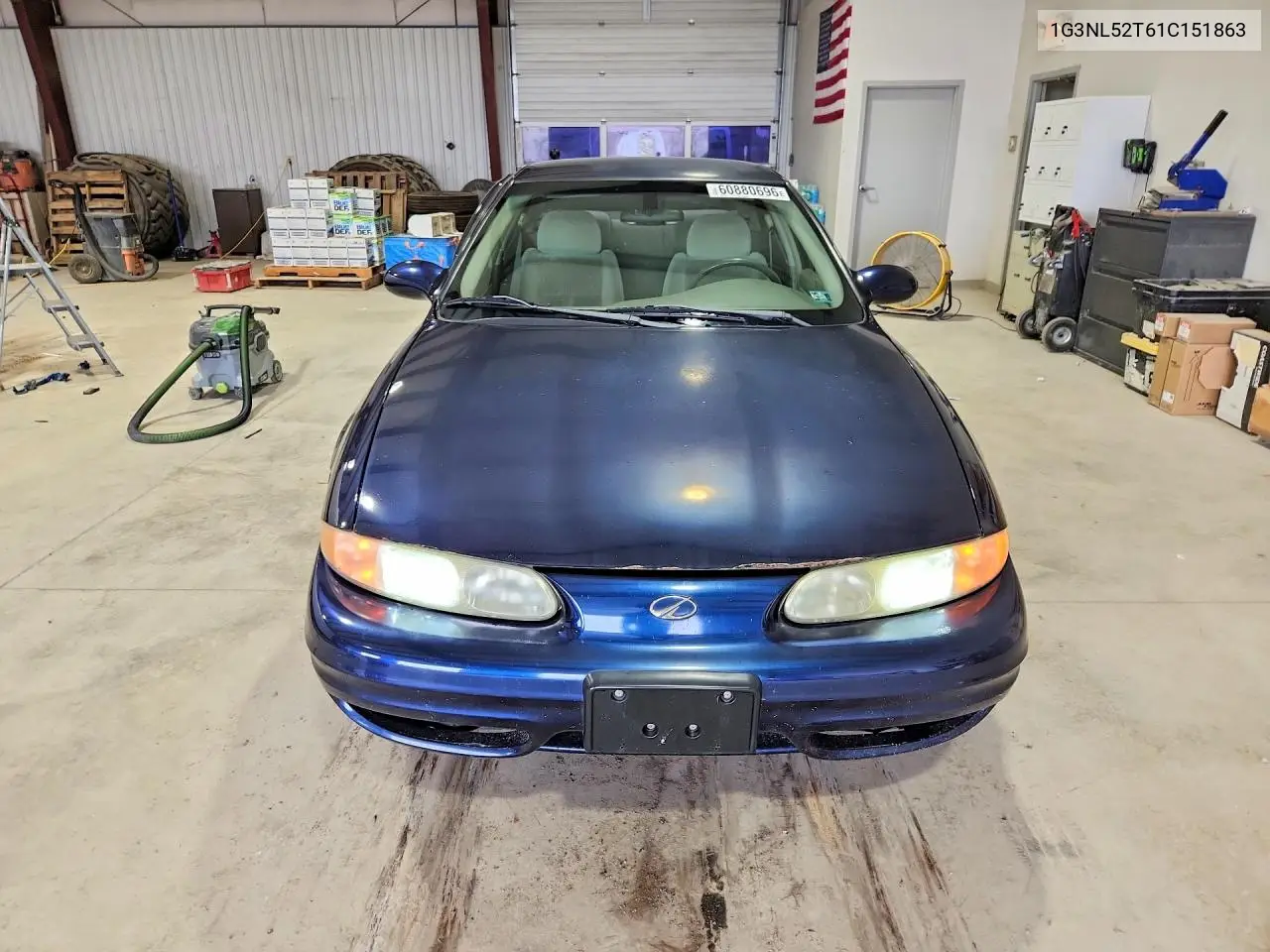 2001 Oldsmobile Alero Gl VIN: 1G3NL52T61C151863 Lot: 60880696
