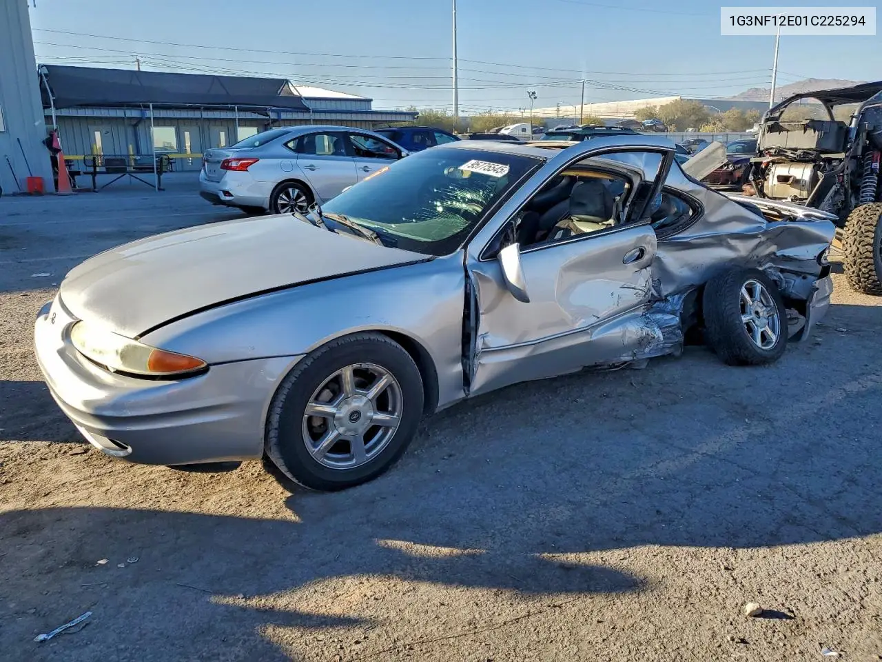 2001 Oldsmobile Alero Gls VIN: 1G3NF12E01C225294 Lot: 95775545
