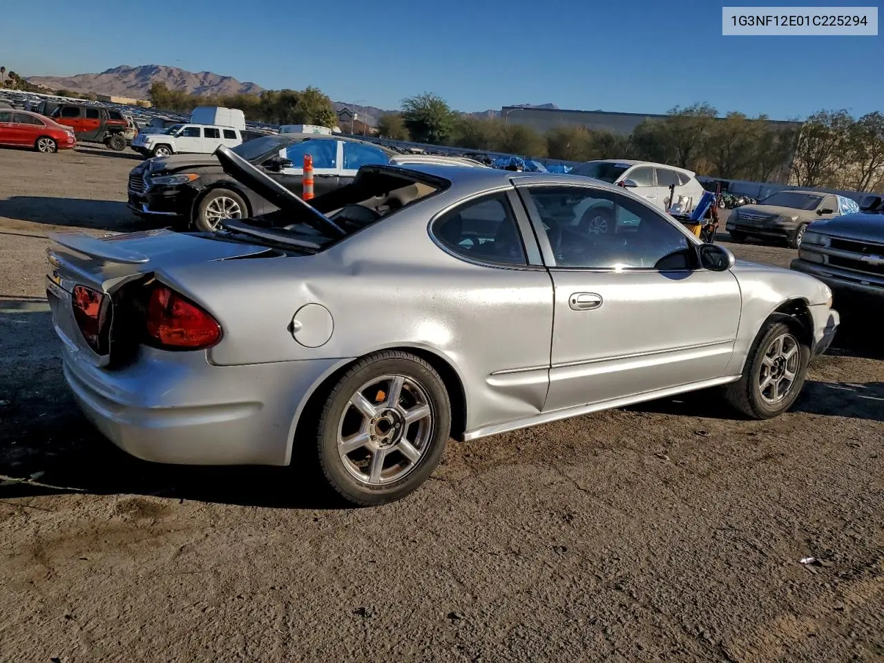 2001 Oldsmobile Alero Gls VIN: 1G3NF12E01C225294 Lot: 95775545