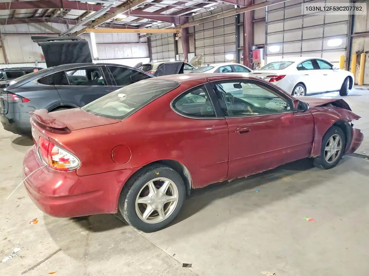 2003 Oldsmobile Alero Gl VIN: 1G3NL12F53C207782 Lot: 58548386