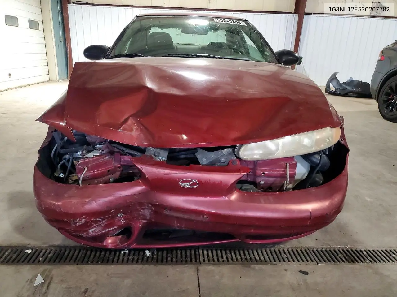 2003 Oldsmobile Alero Gl VIN: 1G3NL12F53C207782 Lot: 58548386