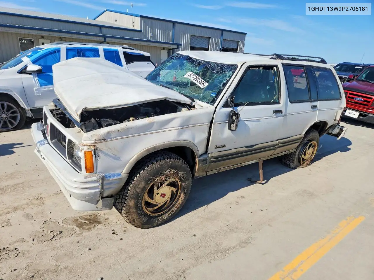 1993 Oldsmobile Bravada VIN: 1GHDT13W9P2706181 Lot: 52720366