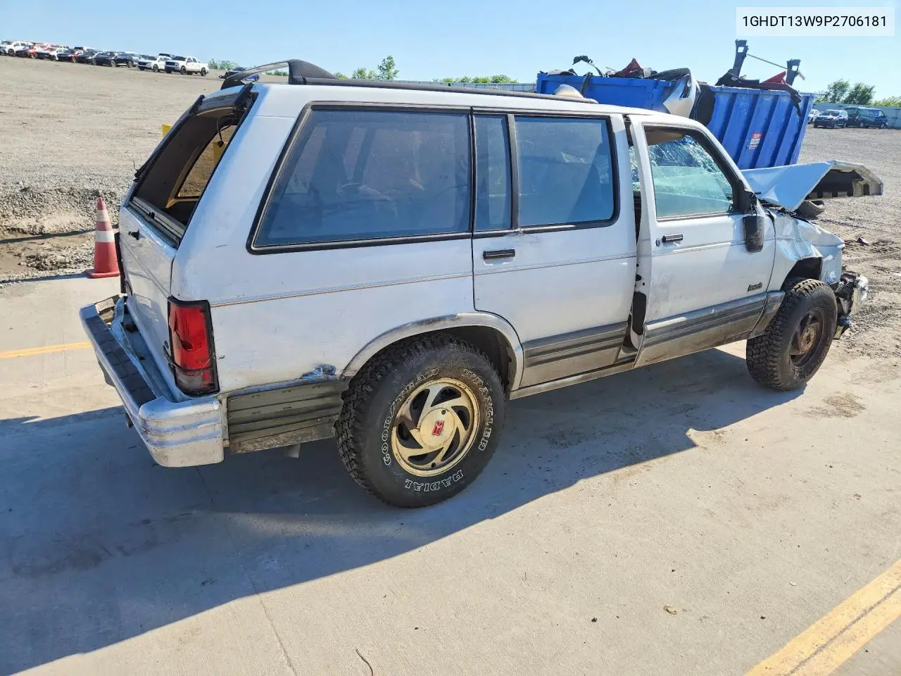 1993 Oldsmobile Bravada VIN: 1GHDT13W9P2706181 Lot: 52720366