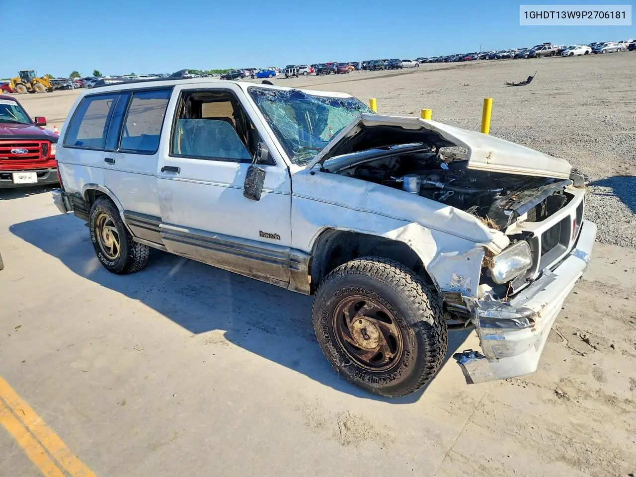 1993 Oldsmobile Bravada VIN: 1GHDT13W9P2706181 Lot: 52720366