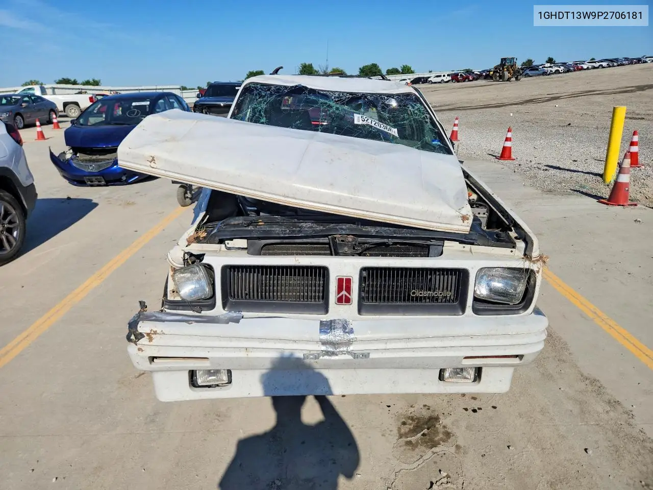 1993 Oldsmobile Bravada VIN: 1GHDT13W9P2706181 Lot: 52720366