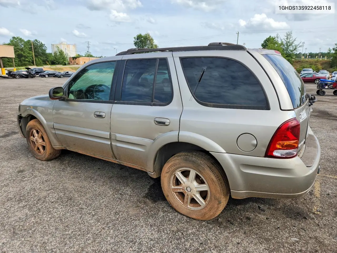 2002 Oldsmobile Bravada VIN: 1GHDS13S922458118 Lot: 61975996
