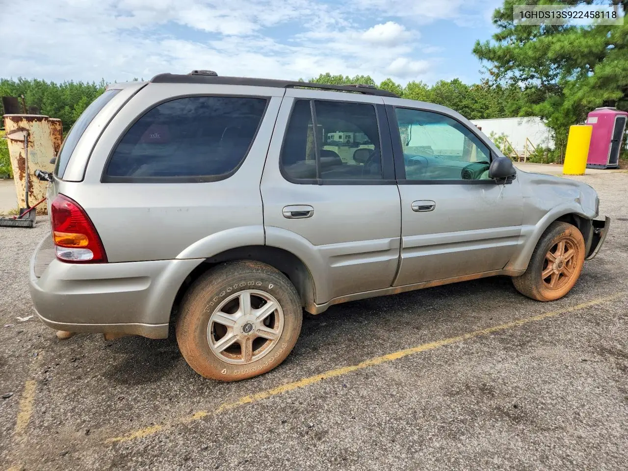 2002 Oldsmobile Bravada VIN: 1GHDS13S922458118 Lot: 61975996