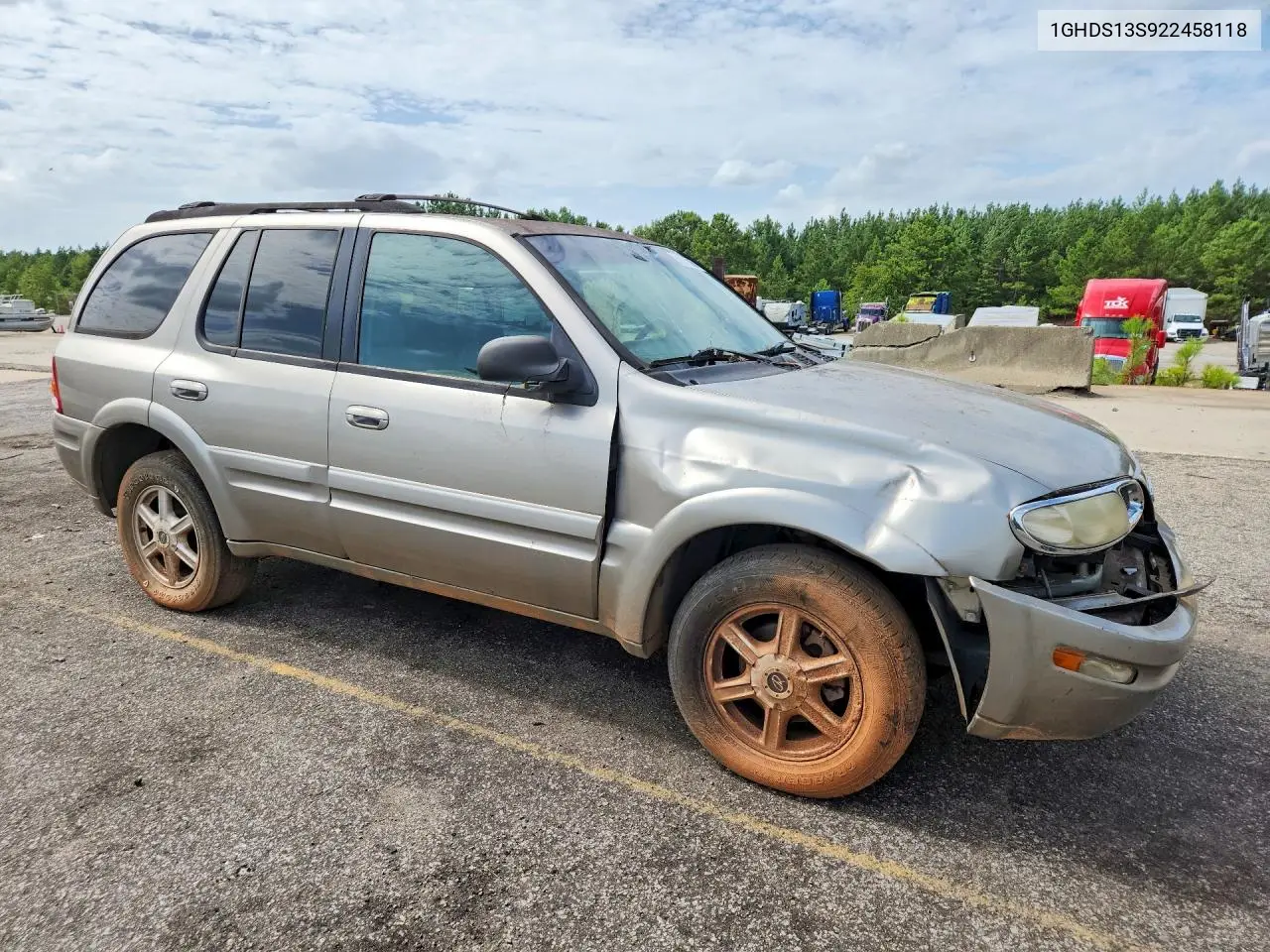 2002 Oldsmobile Bravada VIN: 1GHDS13S922458118 Lot: 61975996