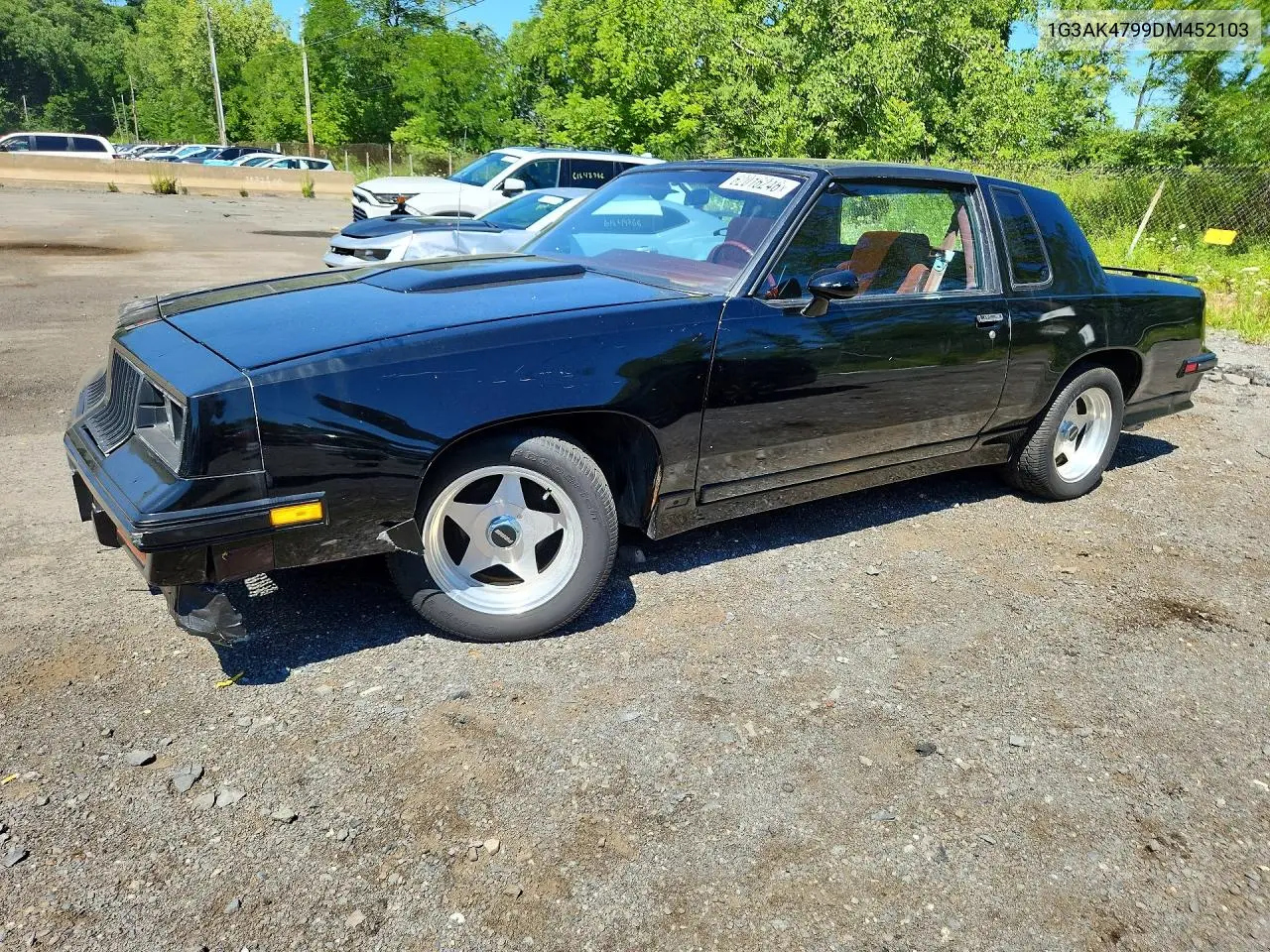 1983 Oldsmobile Cutlass Calais VIN: 1G3AK4799DM452103 Lot: 62016246