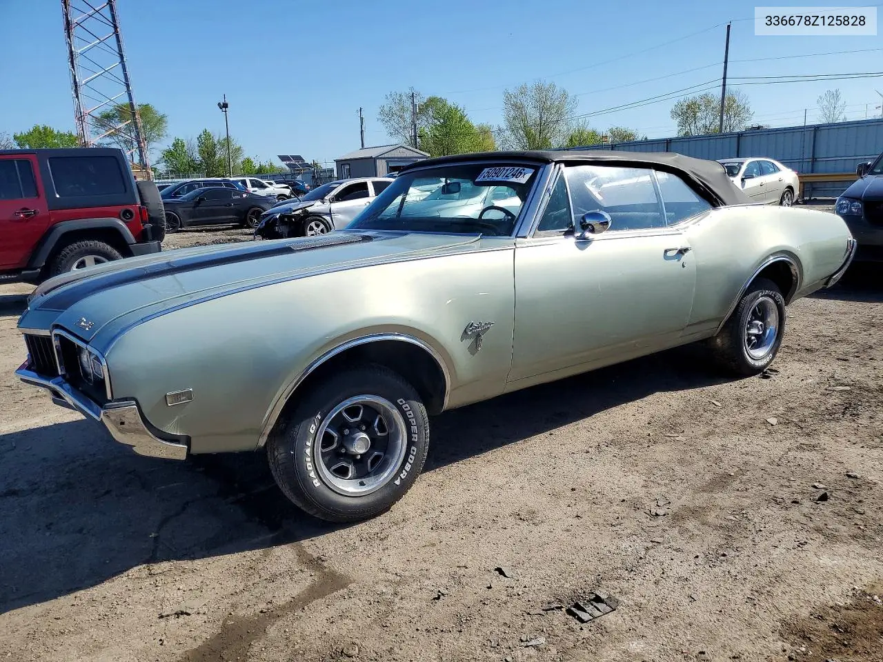 1968 Oldsmobile Cutlass S VIN: 336678Z125828 Lot: 50901246