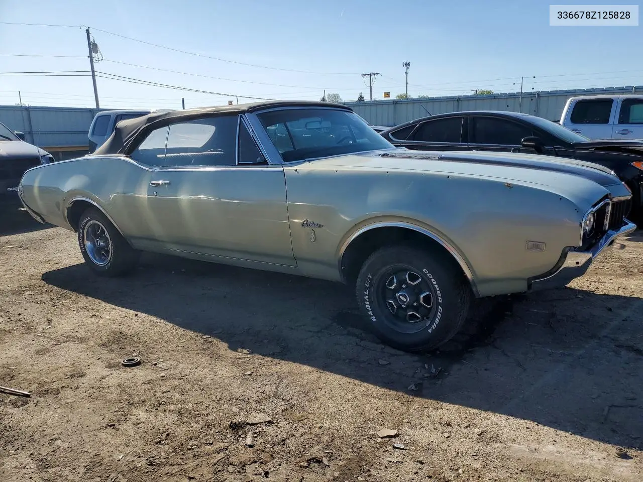 1968 Oldsmobile Cutlass S VIN: 336678Z125828 Lot: 50901246