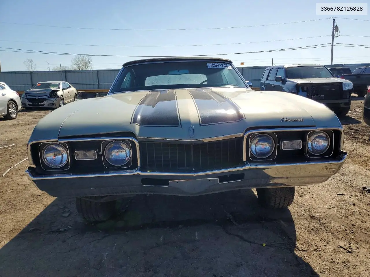 1968 Oldsmobile Cutlass S VIN: 336678Z125828 Lot: 50901246