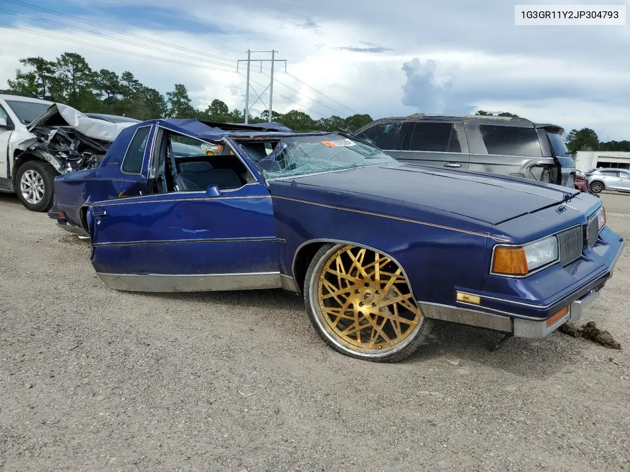 1988 Oldsmobile Cutlass Supreme Classic VIN: 1G3GR11Y2JP304793 Lot: 62320085