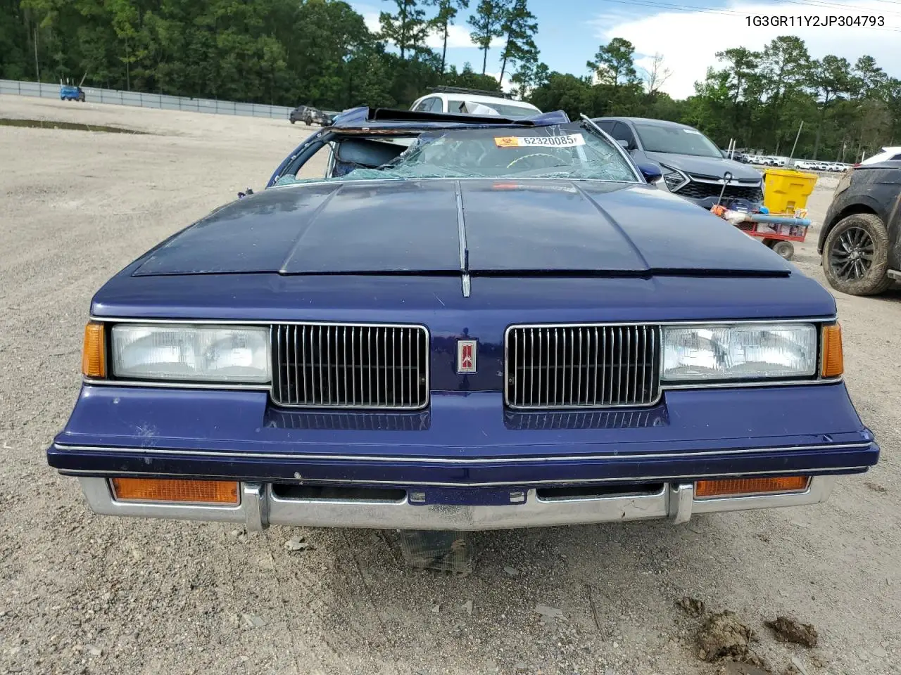 1988 Oldsmobile Cutlass Supreme Classic VIN: 1G3GR11Y2JP304793 Lot: 62320085
