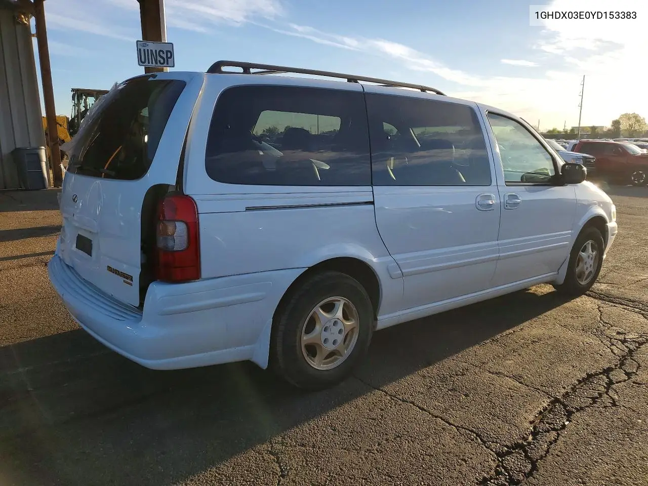 2000 Oldsmobile Silhouette VIN: 1GHDX03E0YD153383 Lot: 49162166