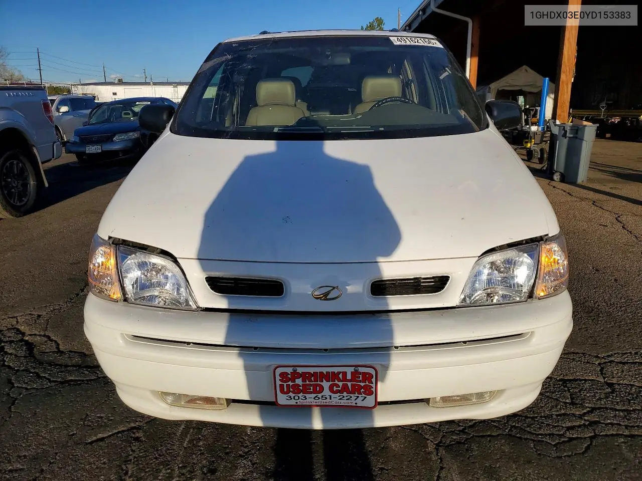 2000 Oldsmobile Silhouette VIN: 1GHDX03E0YD153383 Lot: 49162166