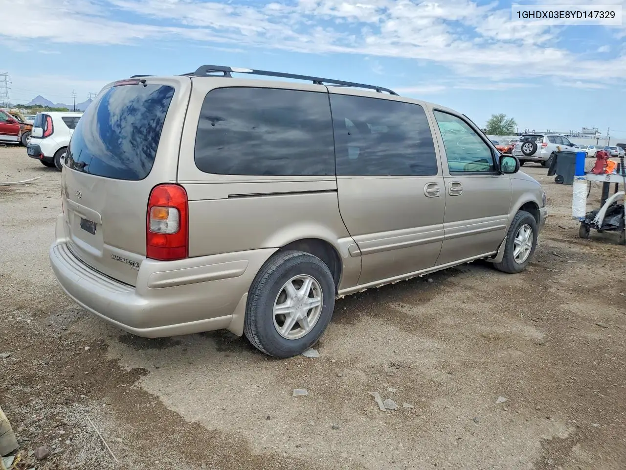 2000 Oldsmobile Silhouette VIN: 1GHDX03E8YD147329 Lot: 57262386