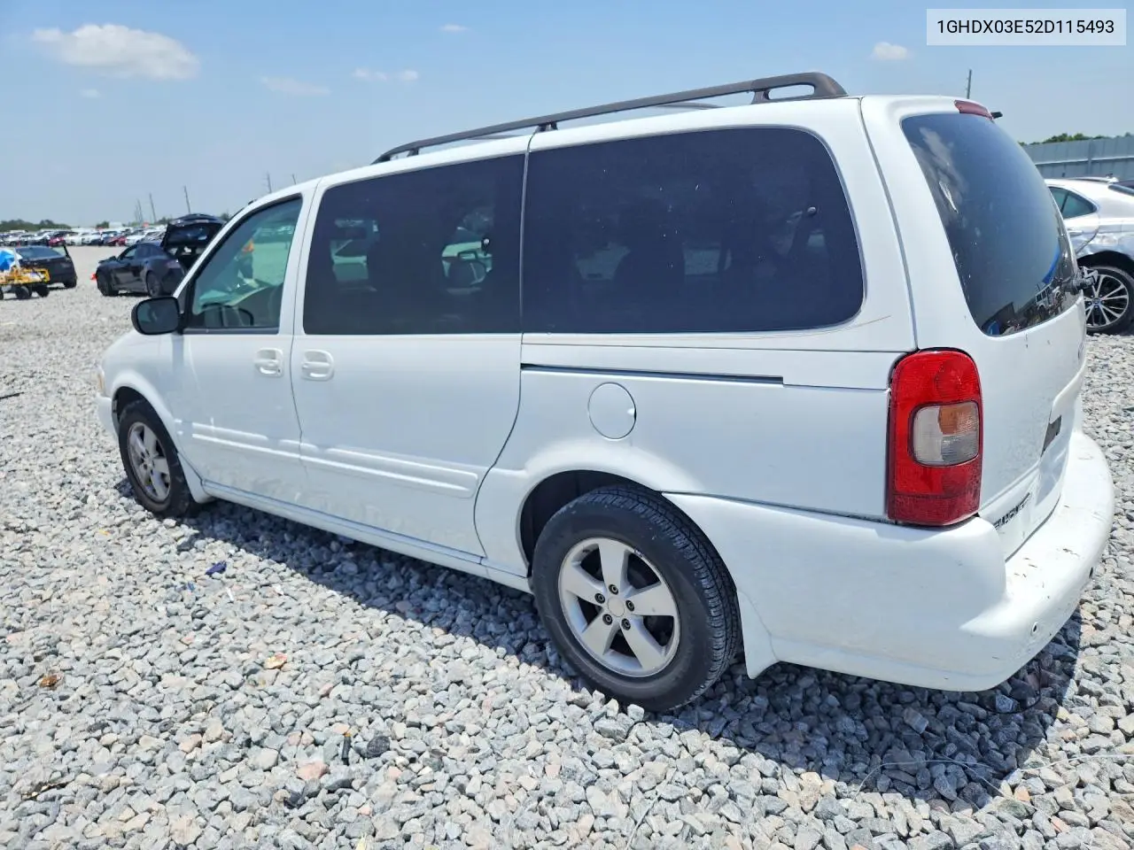 2002 Oldsmobile Silhouette VIN: 1GHDX03E52D115493 Lot: 60631446