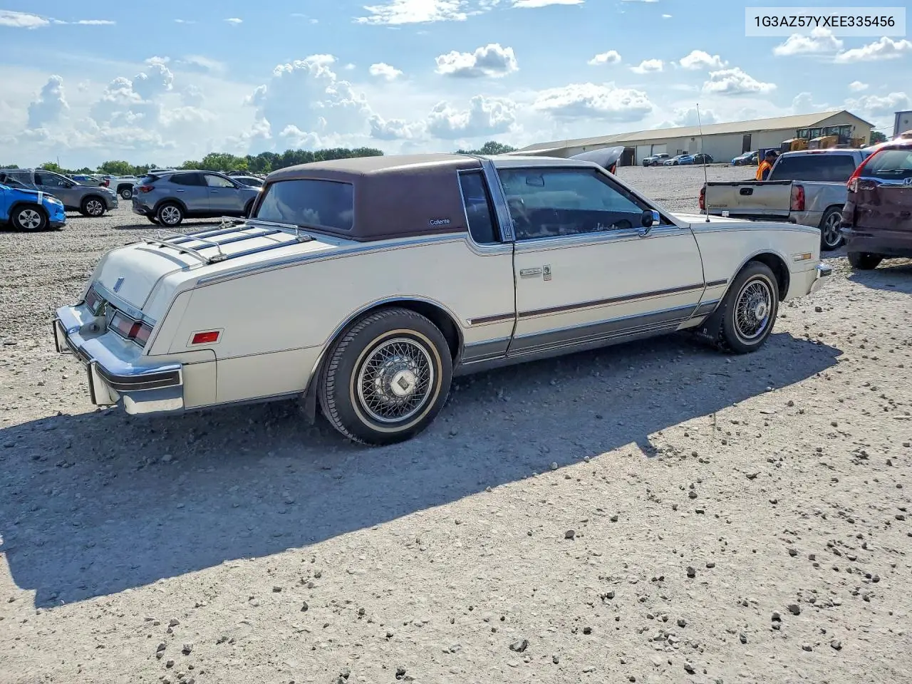 1984 Oldsmobile Toronado Brougham VIN: 1G3AZ57YXEE335456 Lot: 61551276