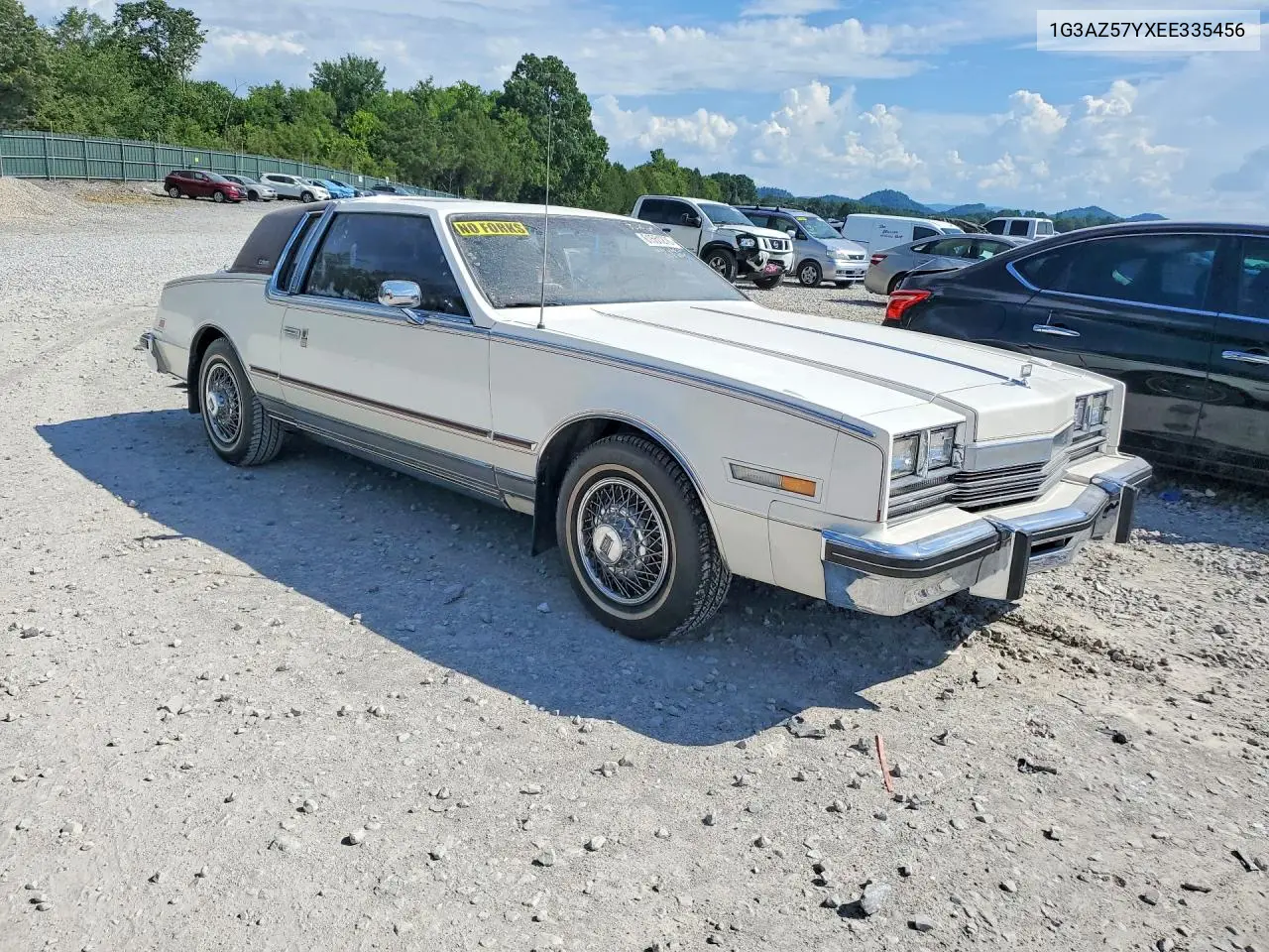 1984 Oldsmobile Toronado Brougham VIN: 1G3AZ57YXEE335456 Lot: 61551276