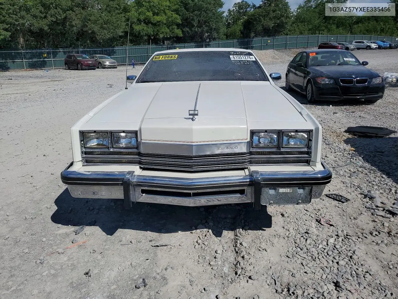 1984 Oldsmobile Toronado Brougham VIN: 1G3AZ57YXEE335456 Lot: 61551276
