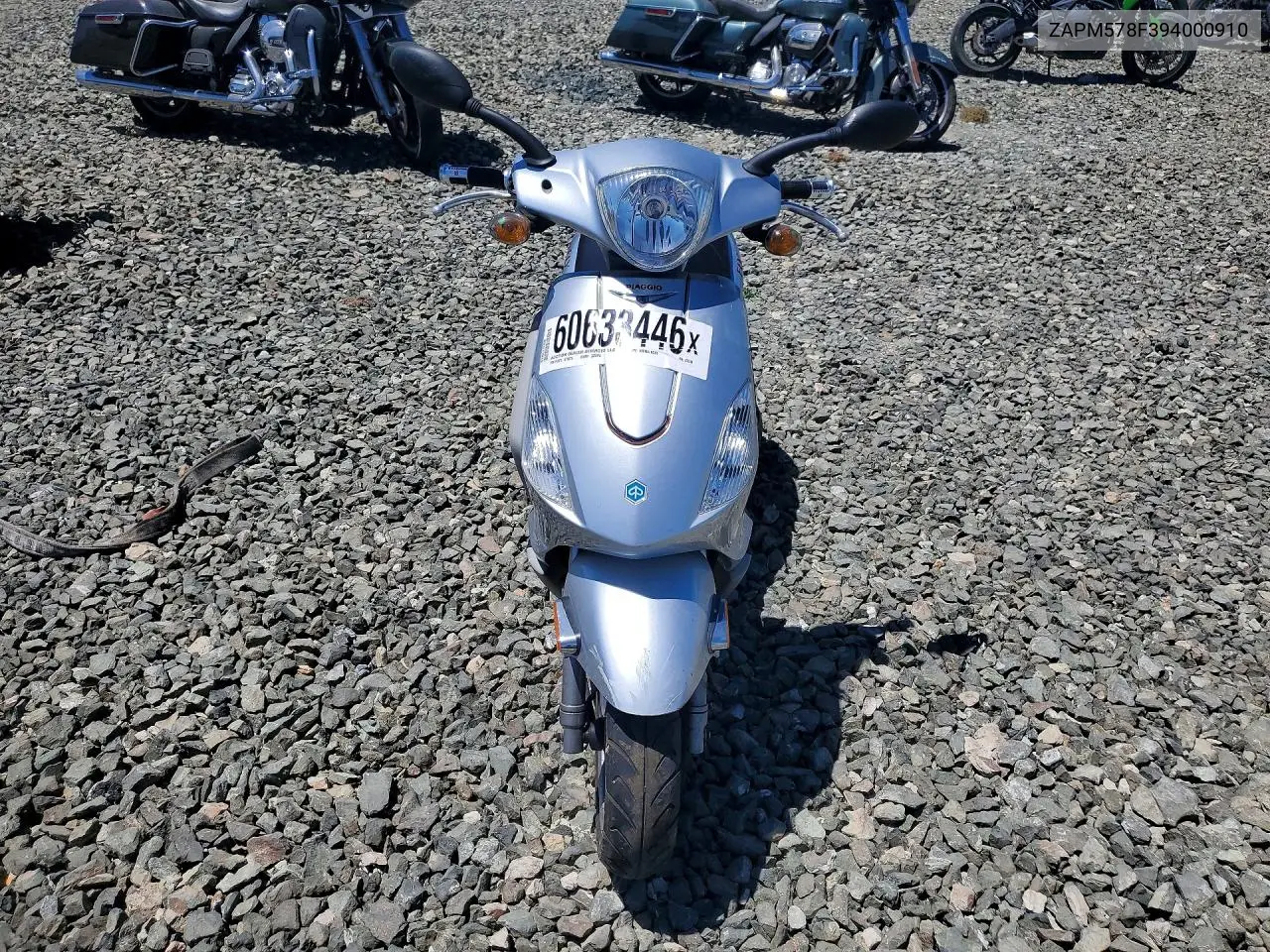 2009 Piaggio Fly 150 VIN: ZAPM578F394000910 Lot: 60633446