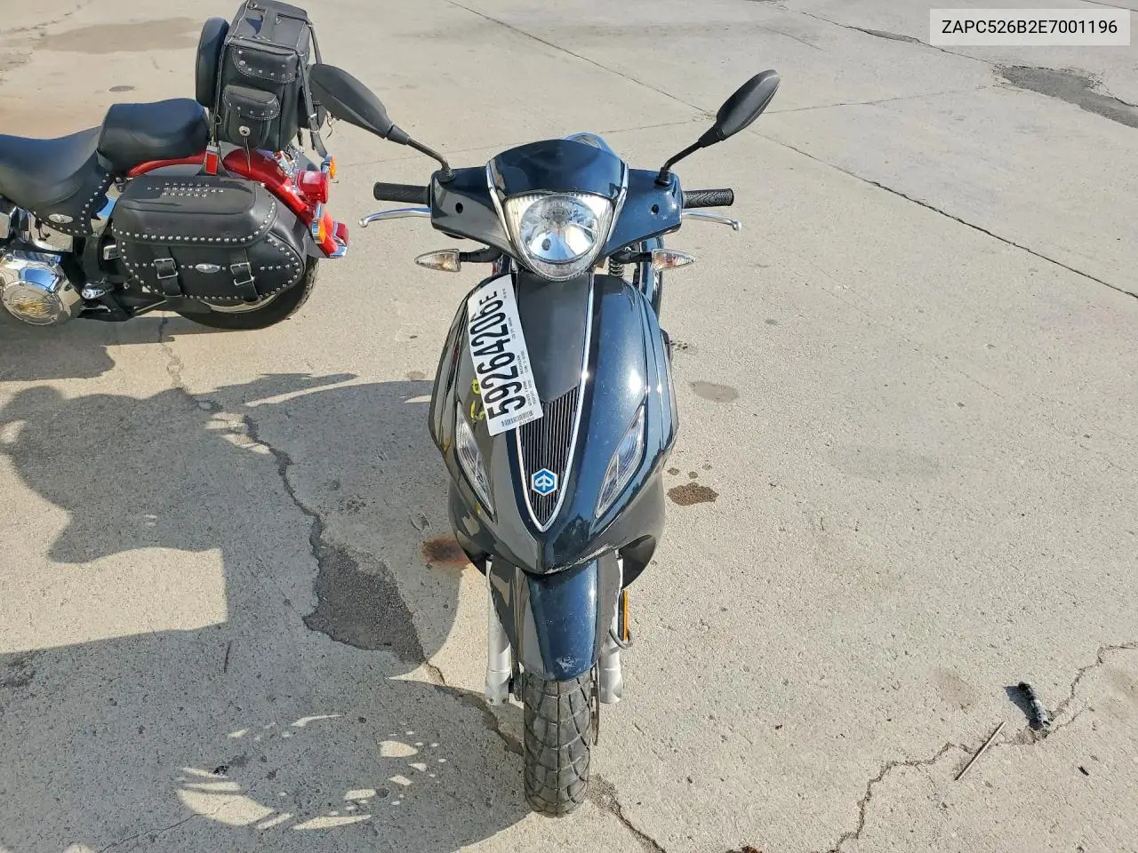 2014 Piaggio Fly 50 VIN: ZAPC526B2E7001196 Lot: 59264206