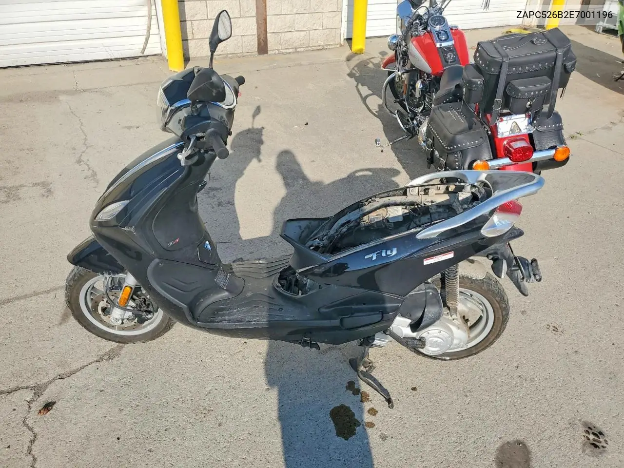 2014 Piaggio Fly 50 VIN: ZAPC526B2E7001196 Lot: 59264206