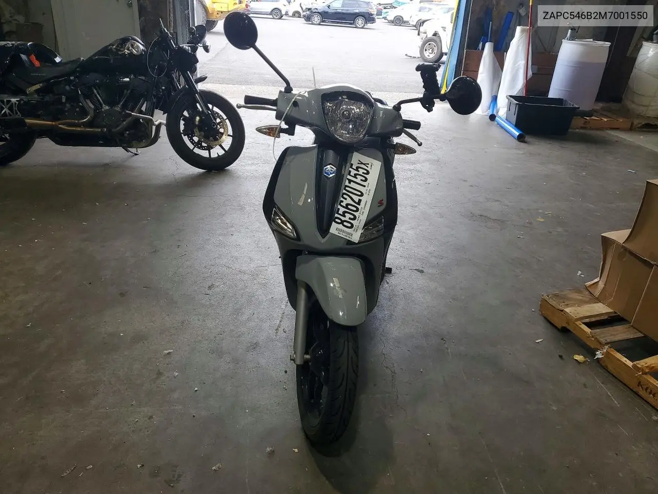 2021 Piaggio Liberty 50 VIN: ZAPC546B2M7001550 Lot: 85620155