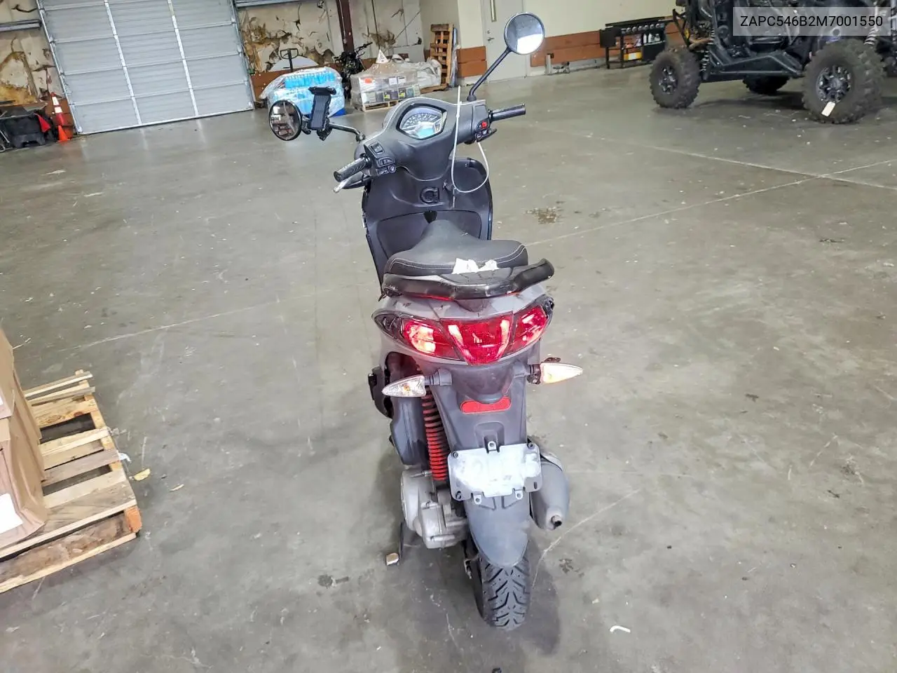 2021 Piaggio Liberty 50 VIN: ZAPC546B2M7001550 Lot: 85620155