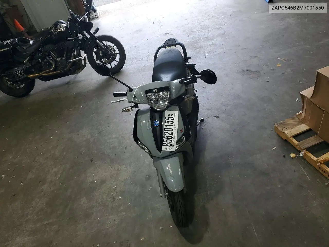 2021 Piaggio Liberty 50 VIN: ZAPC546B2M7001550 Lot: 85620155