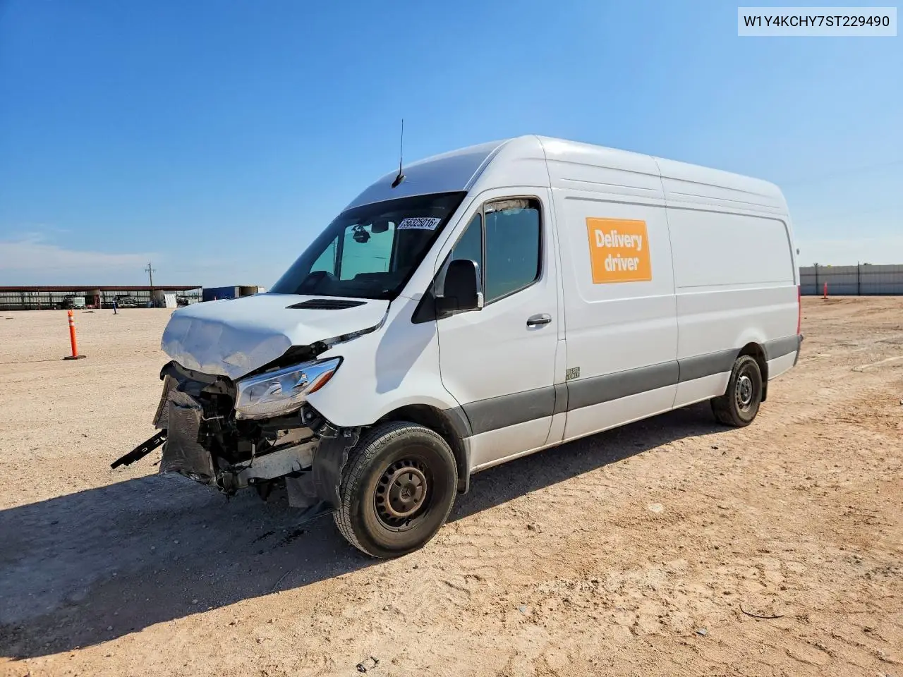 2025 Piaggio Sprinter 2500 VIN: W1Y4KCHY7ST229490 Lot: 56325016